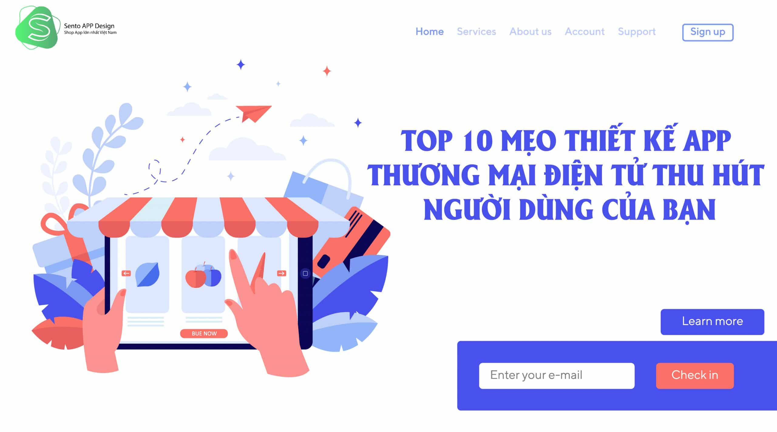 Top 10 mẹo thiết kế app thương mại điện tử thu hút người dùng của bạn