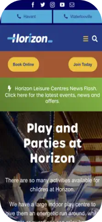 App Horizon Leisure Centers