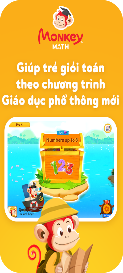 Ứng dụng Monkey Math